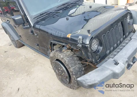 2016 Jeep Wrangler Unlimited Willys Wheeler z USA, uszkodzony, nr VIN 1C4BJWDG9GL233884